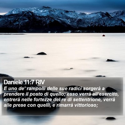 Daniele 11:7 RIV Bible Verse Image