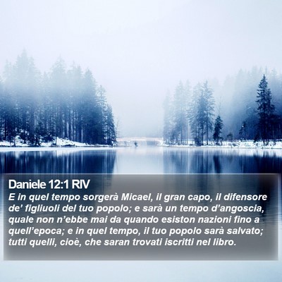 Daniele 12:1 RIV Bible Verse Image