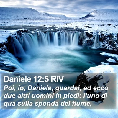 Daniele 12:5 RIV Bible Verse Image