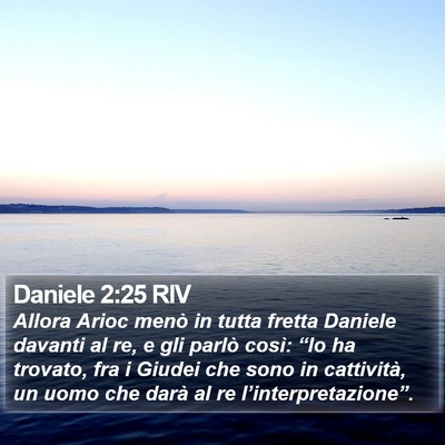 Daniele 2:25 RIV Bible Verse Image