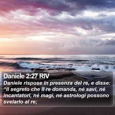 Daniele 2:27 RIV Bible Verse Image