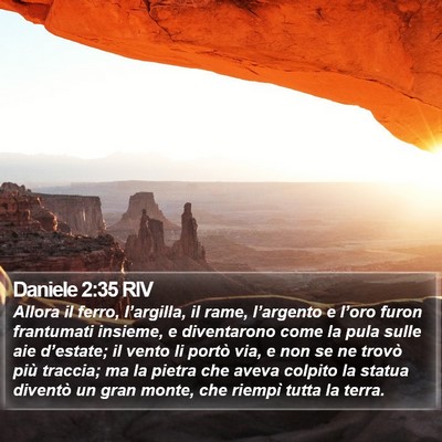 Daniele 2:35 RIV Bible Verse Image