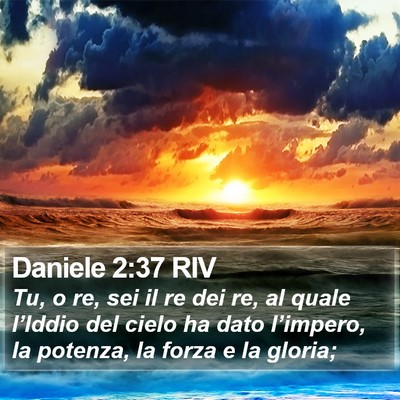 Daniele 2:37 RIV Bible Verse Image