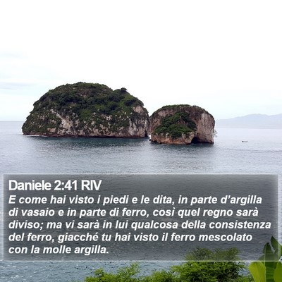 Daniele 2:41 RIV Bible Verse Image