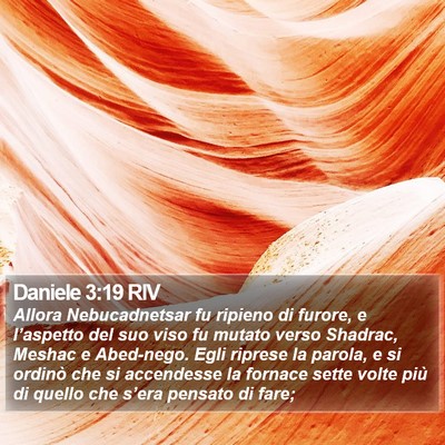 Daniele 3:19 RIV Bible Verse Image