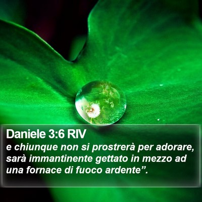 Daniele 3:6 RIV Bible Verse Image