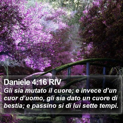 Daniele 4:16 RIV Bible Verse Image