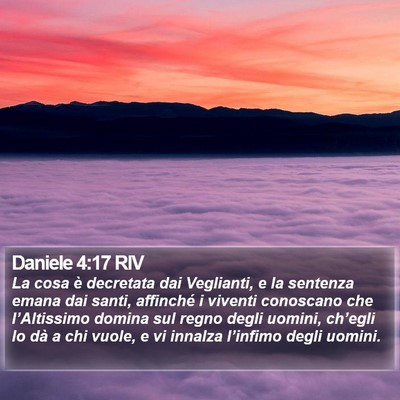 Daniele 4:17 RIV Bible Verse Image