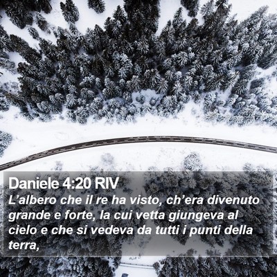 Daniele 4:20 RIV Bible Verse Image