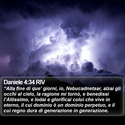 Daniele 4:34 RIV Bible Verse Image