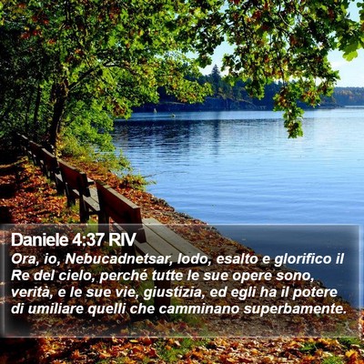 Daniele 4:37 RIV Bible Verse Image