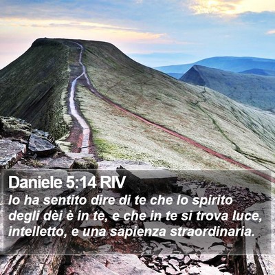 Daniele 5:14 RIV Bible Verse Image