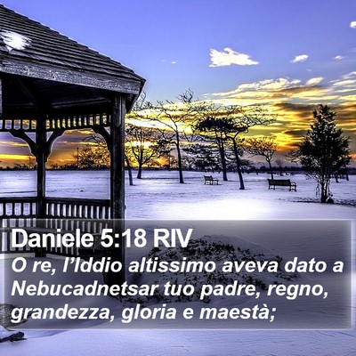 Daniele 5:18 RIV Bible Verse Image