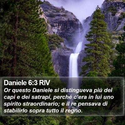Daniele 6:3 RIV Bible Verse Image
