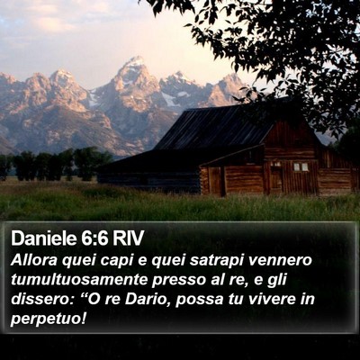 Daniele 6:6 RIV Bible Verse Image