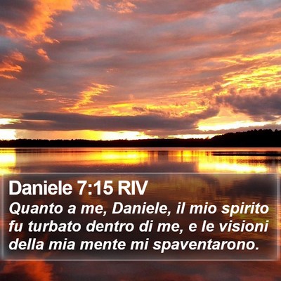 Daniele 7:15 RIV Bible Verse Image