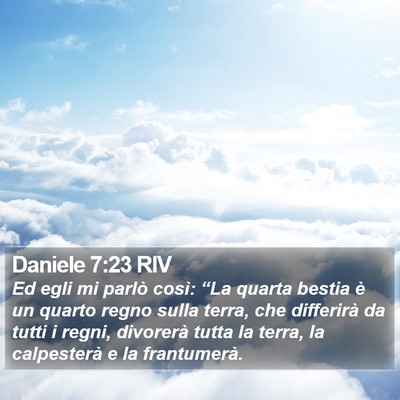 Daniele 7:23 RIV Bible Verse Image