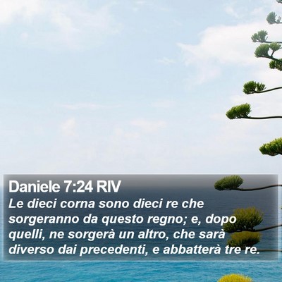 Daniele 7:24 RIV Bible Verse Image