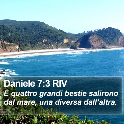 Daniele 7:3 RIV Bible Verse Image