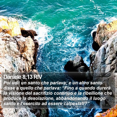 Daniele 8:13 RIV Bible Verse Image