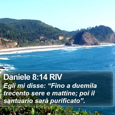 Daniele 8:14 RIV Bible Verse Image