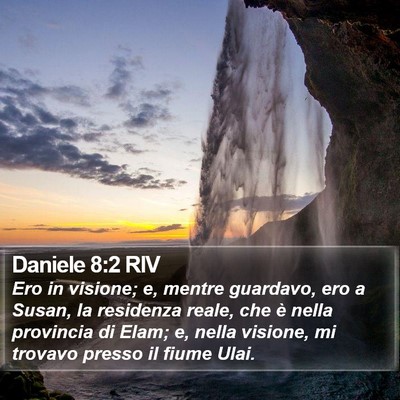 Daniele 8:2 RIV Bible Verse Image