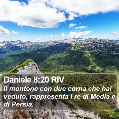 Daniele 8:20 RIV Bible Verse Image