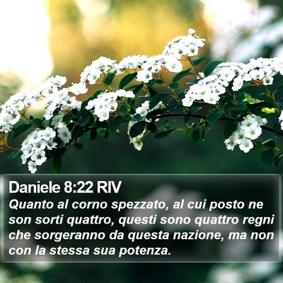 Daniele 8:22 RIV Bible Verse Image