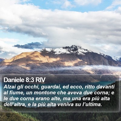 Daniele 8:3 RIV Bible Verse Image