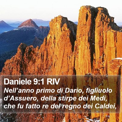 Daniele 9:1 RIV Bible Verse Image
