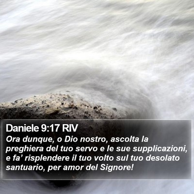Daniele 9:17 RIV Bible Verse Image