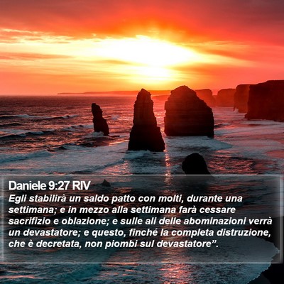 Daniele 9:27 RIV Bible Verse Image