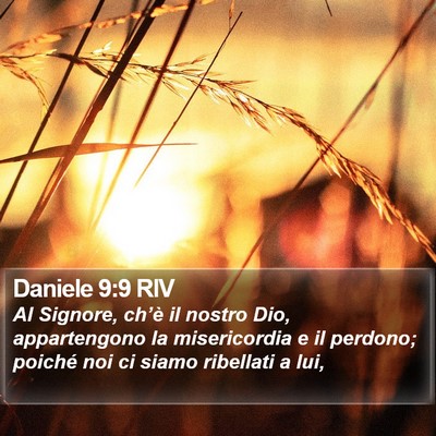 Daniele 9:9 RIV Bible Verse Image