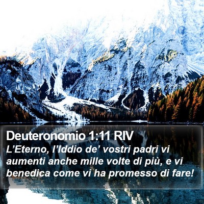 Deuteronomio 1:11 RIV Bible Verse Image