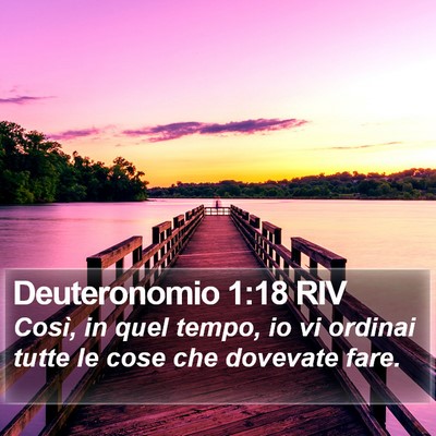 Deuteronomio 1:18 RIV Bible Verse Image