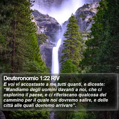 Deuteronomio 1:22 RIV Bible Verse Image