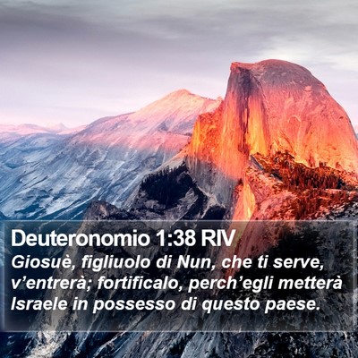Deuteronomio 1:38 RIV Bible Verse Image