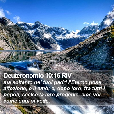 Deuteronomio 10:15 RIV Bible Verse Image