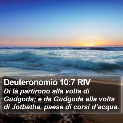 Deuteronomio 10:7 RIV Bible Verse Image