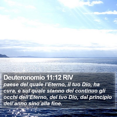 Deuteronomio 11:12 RIV Bible Verse Image