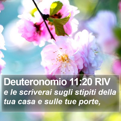 Deuteronomio 11:20 RIV Bible Verse Image