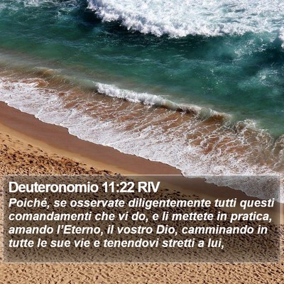 Deuteronomio 11:22 RIV Bible Verse Image