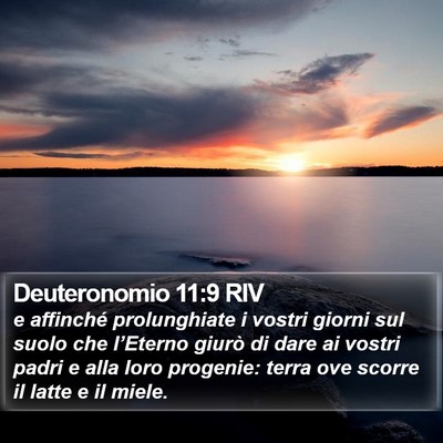 Deuteronomio 11:9 RIV Bible Verse Image