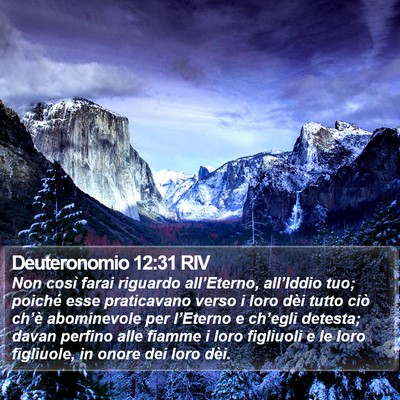 Deuteronomio 12:31 RIV Bible Verse Image