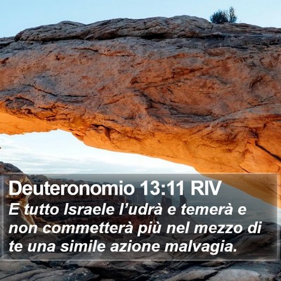 Deuteronomio 13:11 RIV Bible Verse Image