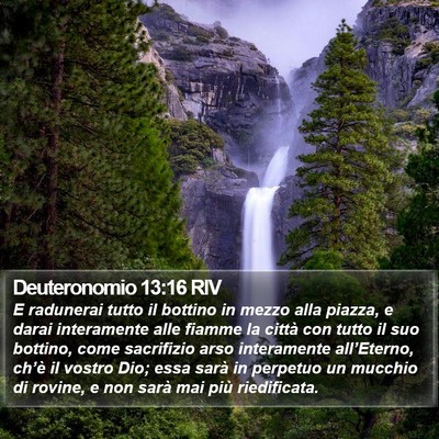 Deuteronomio 13:16 RIV Bible Verse Image