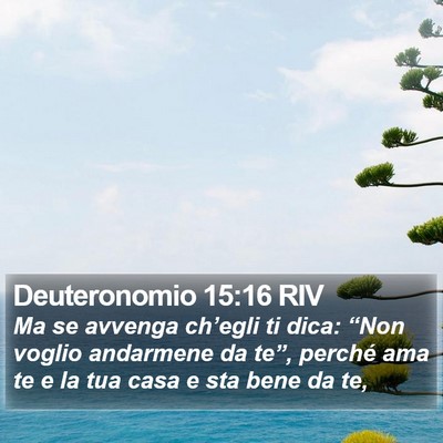 Deuteronomio 15:16 RIV Bible Verse Image