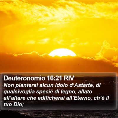 Deuteronomio 16:21 RIV Bible Verse Image