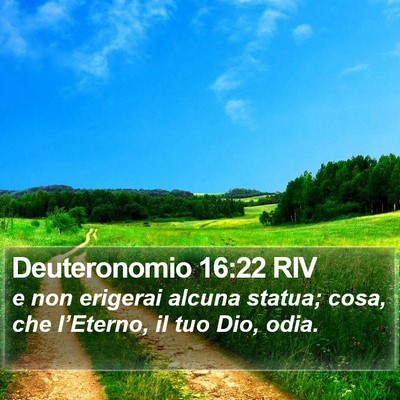 Deuteronomio 16:22 RIV Bible Verse Image