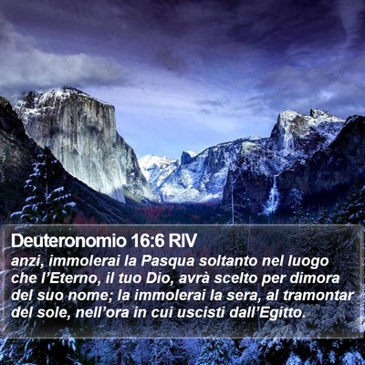 Deuteronomio 16:6 RIV Bible Verse Image